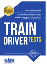 Buy Train Driver Tests: The Ultimate Guide For Passing The New Trainee Train Driver Selection Tests: Ata
