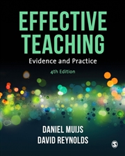 Buy Effective Teaching : Evidence And Practice