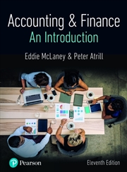 Buy Accounting And Finance: An Introduction