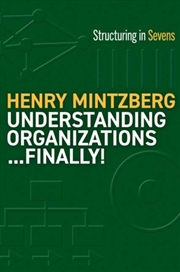 Buy Understanding Organizations--Finally!