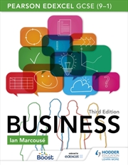 Buy Pearson Edexcel Gcse (9–1) Business, Third Edition