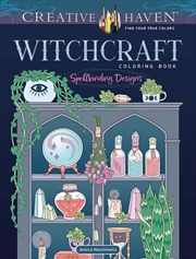 Buy Creative Haven Witchcraft Coloring Book : Spellbinding Designs