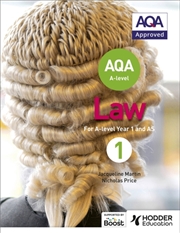 Buy Aqa A-Level Law For Year 1/As