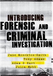 Buy Introducing Forensic And Criminal Investigation
