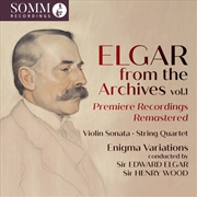 Buy Elgar: From The Archives Vol. 1