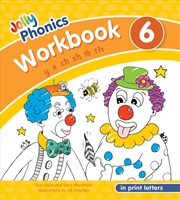 Buy Jolly Phonics Workbook 6 : In Print Letters (American English Edition)