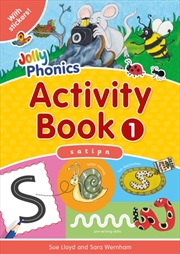 Buy Jolly Phonics Activity Book 1 : In Precursive Letters (British English Edition)
