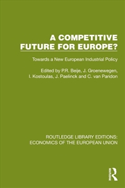 Buy A Competitive Future For Europ