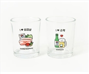 Buy ARTBOX - Somaek Soju Glass Set(2P)