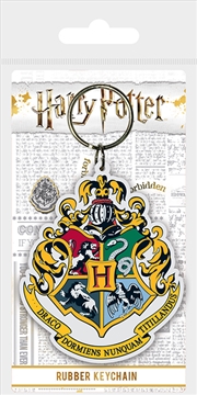 Buy Harry Potter - Hogwarts Crest - PVC Keyring