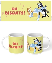 Buy Bluey - Oh Biscuits - White Mug