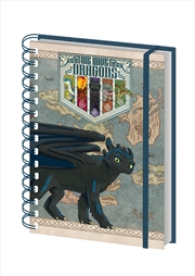 Buy How to Train Your Dragon - Map - Wiro Notebook