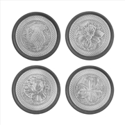 Buy Woodland 4-Coaster Set - New