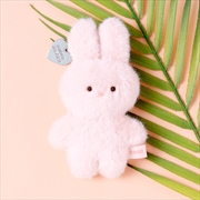 Buy ARTBOX - Rabbit Heart Charm Mini Keyring Pink