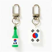 Buy ARTBOX - Soju Taegeukgi Keyring Set