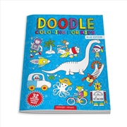 Buy Doodle Coloring For Kids : Blue Edition