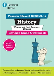 Buy Pearson REVISE Edexcel GCSE History Weimar and Nazi Germany