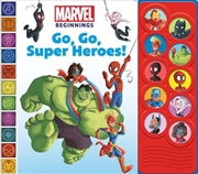 Buy Marvel Beginnings Go Go Supernheroes Sound Listen & Learn