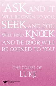 Buy NIV Gospel of Luke