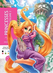 Buy Mystery Colouring - Princesses Vol. 2 : Reveal iconic Disney characters with colour by number