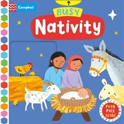 Buy Busy Nativity : A Push, Pull, Slide Book