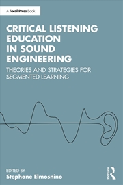 Buy Critical Listening Education In Sound Engineering