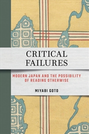 Buy Critical Failures