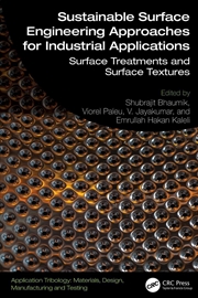 Buy Sustainable Surface Engineering Approaches For Industrial Applications