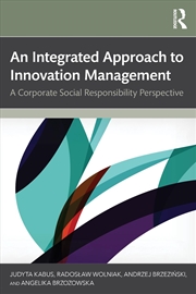 Buy An Integrated Approach to Innovation Management
