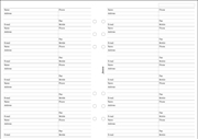 Buy Filofax A5 Name, address, email, telephone, fax, mobile refill