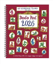 Buy The Dodo Pad Original Desk Diary 2026 - Week to View, Calendar Year Diary
