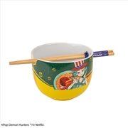 Buy KPop Demon Hunters - Zoey Hamburger Ramen Bowl with Chopsticks