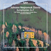 Buy Johann Nepomuk David: Symphonies 3 & 7