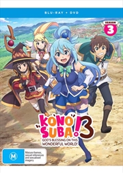 Buy Konosuba - God's Blessing On This Wonderful World! - Season 3 | Blu-ray + DVD