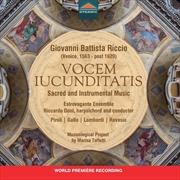 Buy Giovanni Battista Riccio: Vocem Iucunditatis