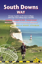 Buy South Downs Way Trailblazer Walking Guide 8E : Practical Guide With 60 Large-Scale Walking Maps (1:2