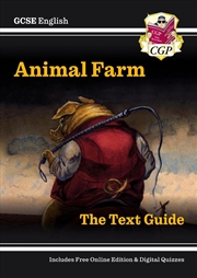 Buy Gcse English Text Guide - Animal Farm Includes Online Edition & Quizzes