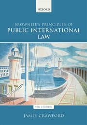 Buy Brownlie's Principles Of Public International Law