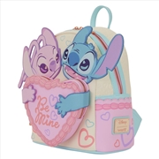 Buy Loungefly Lilo & Stitch - Stitch & Angel "Be Mine" Mini Backpack