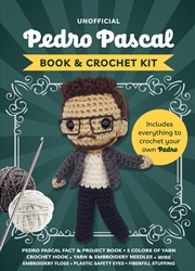 Buy Unofficial Pedro Pascal Book And Crochet Kit