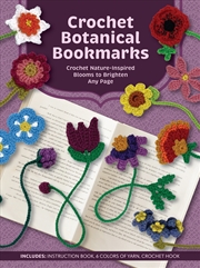 Buy Crochet Botanical Bookmarks