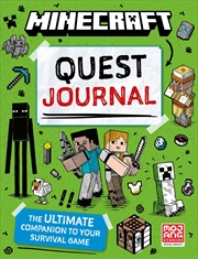 Buy Minecraft Quest Journal: Official Illustrated Children's Minecraft Game Creative Diary And Tick List