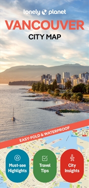 Buy Lonely Planet Vancouver City Map