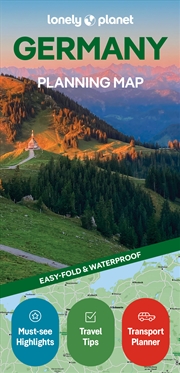 Buy Lonely Planet Germany Planning Map