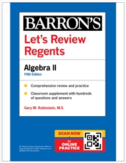 Buy Let's Review Regents: Algebra Ii, Fifth Edition (Barron's New York Regents)