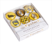Buy Harry Potter: Hufflepuff Glass Magnet Set (Set Of 6)