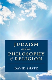Buy Judaism And The Philosophy Of Religion