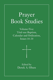 Buy Prayer Book Studies Volume Five