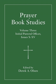 Buy Prayer Book Studies Volume Three