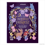 Buy Art Maker Sticker Colouring Enchanted Forest